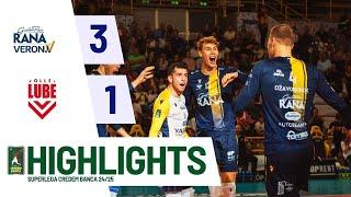 Rana Verona vs. Cucine Lube Civitanova - Superlega Credem Banca VBTV Match Highlights