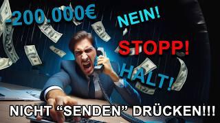 ️Betrüger verliert 200.000€ mit 1 Klick: BELEIDIGT mich und RASTET AUS