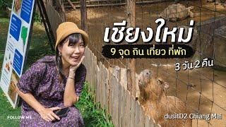 เที่ยวเชียงใหม่ 3 วัน 9 จุดกิน เที่ยว ที่พัก ขึ้นวัดพระธาตุดอยสุเทพตอนกลางคืน | FOLLOW ME เที่ยวไทย