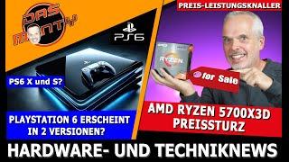 Playstation 6 in 2 Versionen? PS6 Series X?| PS5 Pro Li Edition kommt | Nintendo Switch 2 Design