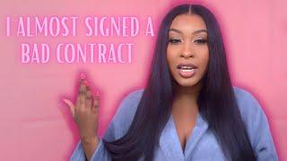 I ALMOST SIGNED A BAD CONTRACT‼️| The TRUTH About HAIR COMPANES