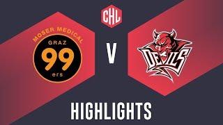 Highlights: Graz99ers vs. Cardiff Devils