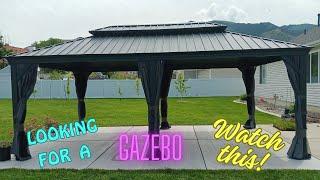 Ultimate Outdoor Luxury: PURPLE LEAF Hardtop Gazebo Review!