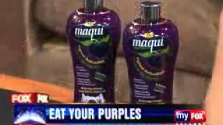 Eat your purples! Maqui Superberry on FOX News Orlando.wmv