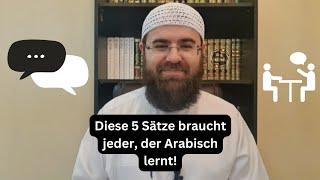 5 nützliche Sätze auf Arabisch | Arabisch Lernen