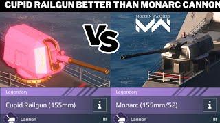 New Cupid Railgun Better than Monarc? - Modern Warships