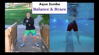 Aqua Zumba "Balance & Brace" (Split Screen)