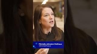 What does Intel Products CEO MJ Holthaus mean when she says Intel should be ‘predictably boring’?