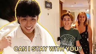 Asking Cruise Strangers If I Can Sleep Over!!