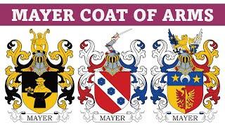 Mayer Coat of Arms & Family Crest - Symbols, Bearers, History