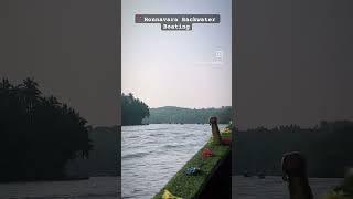 Honnavara Backwater Boating #shorts #boating #travel