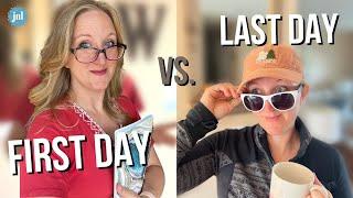 First Day of School Me Talking to My Future Self | Homeschool Mom Back to School Funny