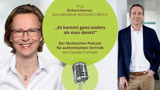 „⁠Es kommt ganz anders als man denkt!” Richard Renner, Geschäftsführer @SCHUNCK GROUP