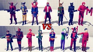 MARVEL TEAM VS DC TEAM - TABS