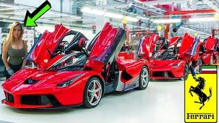 Ferrari SuperCar MEGA FACTORY2025: Production Lamborghini, BMW, Aston Martin{Manufacturing}