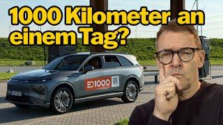 Mit einem Elektroauto 1000 Kilometer an einem Tag? - Challenge mit dem Xpeng G9 auf der ED1000