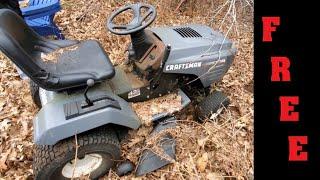 Tractor Hunting FREE Craftsman LT1000