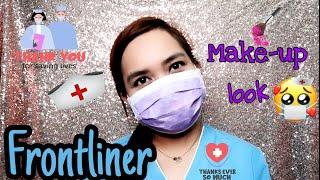 EASY FRONTLINER MAKE UP LOOK(Fresh lang)| LOUIE RICE