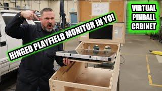 How to mount your virtual pinball playfield monitor.