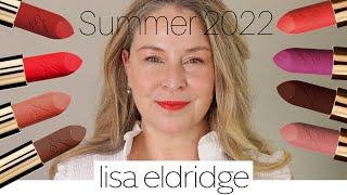 Lisa Eldridge New Lipsticks Summer 2022 - Swatch Party!