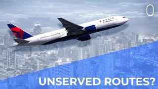 The USA's Top 10 Unserved Long-Haul Routes