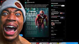 WE TRADED JAHAN TO PHILADELPHIA WHYY!!? Jahan Dotson Trade Reaction & Thoughts