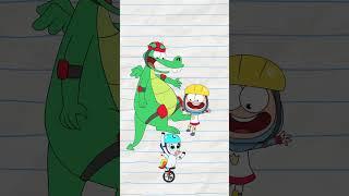 PEDAL POWER! | 3 Types of Bike (Animation Meme) #boyanddragon #shorts