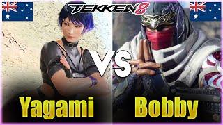 Tekken 8 ▰ Yagami (Reina) Vs Bobby (Raven) ▰ Ranked Matches!