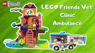 LEGO Friends Vet Clinic Ambulance 2021 – Speed Build and Review! (41445)