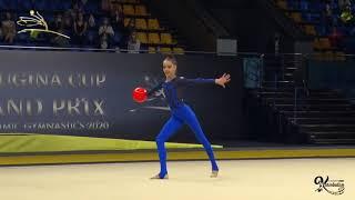 Polina Horodnycha 2005 Ball Final 21.750 - Deriugina Cup 2020 (Day 4)