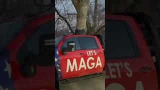 Trump MAGA Truck In Livingston Montana 12/23/24