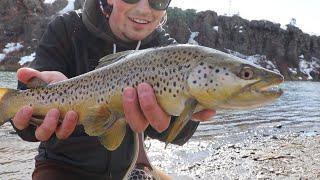 Catching trout on Rapalas