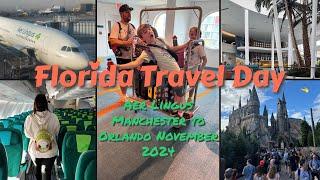 WALT DISNEY WORLD TRAVEL DAY VLOG - Aer Lingus - Universal Cabana Bay - Disney Orlando #disney