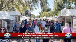 WHHI NEWS | 19th Annual Historic Bluffton Arts & Seafood Festival Street Fest | On Location | WHHITV