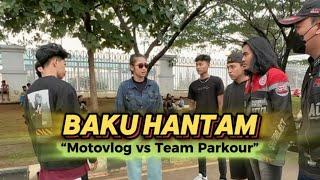 PERTARUNGAN EPIC MOTOVLOG BOGOR VS TEAM PARKOUR | Bonnie Datang Tepat Waktu