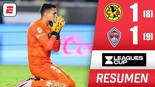 AMÉRICA, ELIMINADO de LEAGUES CUP en penales por el COLORADO RAPIDS. Lichnovsky y MALAGÓN FALLARON