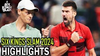 Novak Djokovic vs Jannik Sinner SF | Six Kings Slam 2024