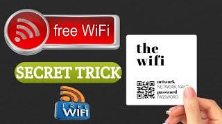 Free Wifi secret trick. Guarantee you don't know!