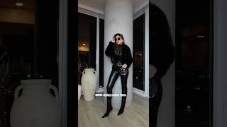 GRWM: Styling Leather Pants #ootd #fashiontrends #fashionstyle #fashion #style #outfit #shorts