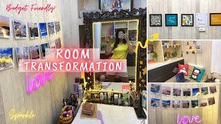 EPIC ROOM TRANSFORMATION IN BUDGET | ROOM DIY DECOR IDEA | VANSHIKA GOEL