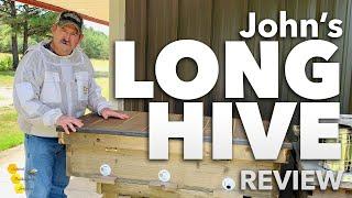 John's review of the Long Hive (with standard Langstroth frames) | Advice from a Beekeeper