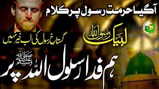 Hurmat e Rasool New Kalam | Hum Fida Rasool Allah ﷺ Per | Irfan Umar Haidri | Peace Studio