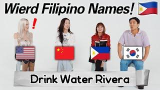 American Was Shocked by Asian's Weirdest names you'll ever hear but real!