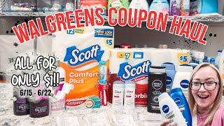  $1 Walgreens Coupon Haul (6/15-6/22) easy digital deals & stacking spend boosters!