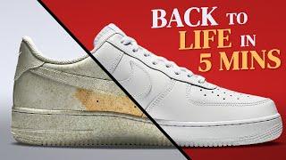 Easy Method To Restore White Sneakers (How To Clean White Sneakers Properly)