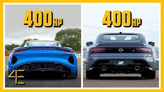 Lotus Emira vs Nissan Z Performance | Car Spec Comparison | 4enthusiasts