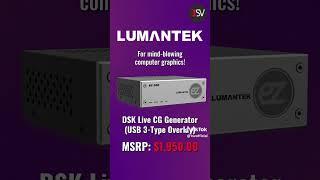 Lumantek's DSK Live CG Generator: Unparalleled CG For Live Broadcasts!