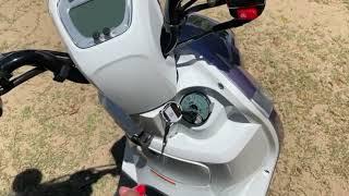 How to open the gas tank on island cruiser