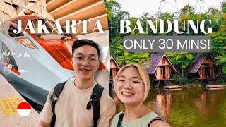 Jakarta to Bandung: Indonesia High Speed Train and Explore Bandung 