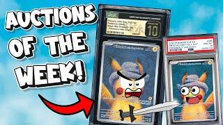 Pokemon Card Auctions Of The Week! CGC Vs PSA Which Reigns Supreme?